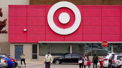 A Target store is shown in Philadelphia on Wednesday, Nov. 17, 2021. Target says having its stores closed on Thanksgiving will be the new normal, permanently ending a tradition that it embraced for years. The move, announced Monday, Nov. 22, 2021, comes as the Minneapolis-based discounter and other retailers including Walmart and Macy's will be closed for the second Thanksgiving in a row.