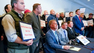 Firefighter groups, like the FDNY Fire Officers Association, have been among the unions most vocally opposed to mandates.