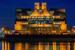 MI6 building, London.