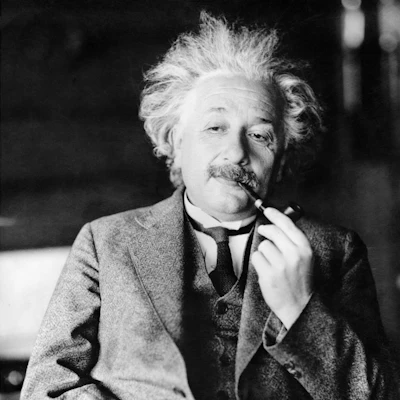 Dr. Albert Einstein.
