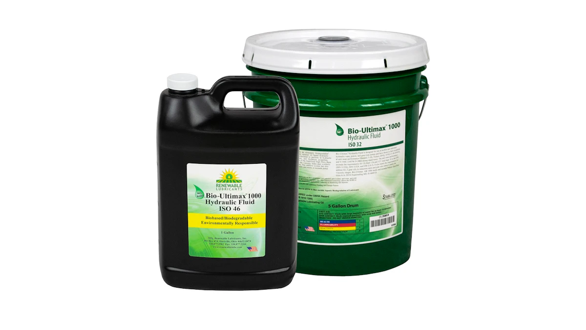 Environmentally Friendly Bio-Ultimax 1000 Hydraulic Fluid From: Renewable Lubricants - Vimarsana News