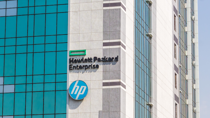 Hewlett Packard office, Gurugram, India, Sept. 2021.