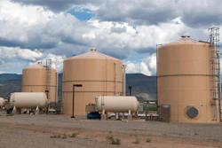 Storage tanks holding brackish groundwater may be used to test the pilot projects.
