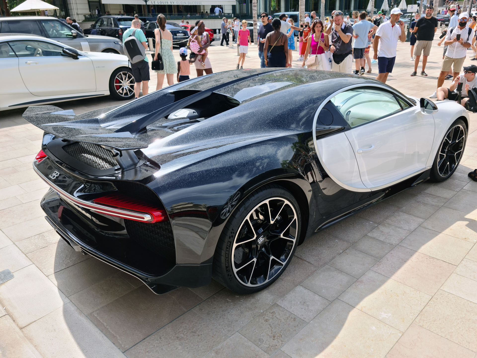 A Bugatti Chiron, Monte-Carlo, Monaco, July 2021.