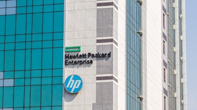 Hewlett Packard office, Gurugram, India, Sept. 2021.