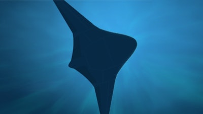 Artist’s concept of a Manta Ray UUV.