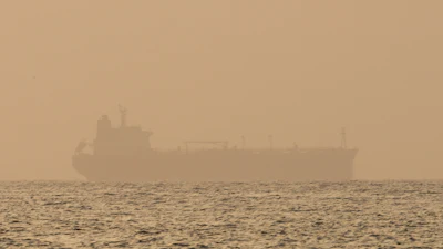 An oil tanker moored off Fujairah, United Arab Emirates, Aug. 4, 2021.