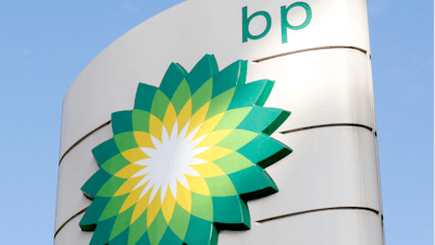 BP PLC reported its biggest full-year profit for eight years on Tuesday, Feb. 8, 2022 its coffers boosted by soaring oil and gas prices that have hiked domestic fuel bills for millions of people.