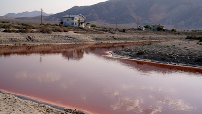 President Joe Biden on Tuesday, Feb. 22, 2022, pointed to plans to extract lithium from geothermal wastewater around the sea as an example of the Unites States' efforts to compete with China and other nations when it comes to domestic lithium production.