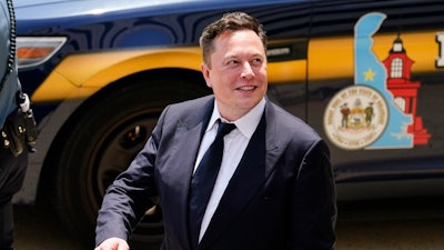 Musk donated about 5 million shares of company stock worth roughly $5.7 billion to an unidentified charity in November, according to a regulatory filing.