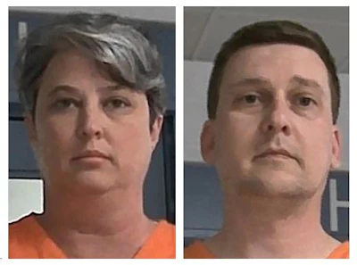 Diana Toebbe, left, and Jonathan Toebbe