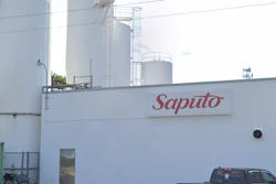 A Google Street view of Saputo's dairy factory in Lena, WI.