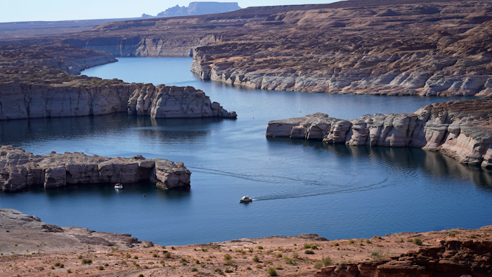 The elevation of Lake Powell fell below 3,525 feet (1,075 meters), a record low that surpasses a critical threshold at which officials have long warned signals their ability to general hydropower is in jeopardy.