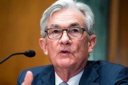 Federal Reserve Chairman Jerome Powell testifies before the Senate Banking Committee hearing, on March 3, 2022 on Capitol Hill in Washington.