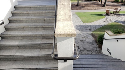Durable high-tech epoxy is available as solution to effectively ensure superior stair tread footing, safety, and visibility for years without re-application.