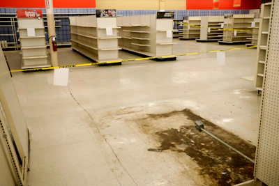Large sections of a Kmart have already been emptied before its closing in Avenel, N.J., Monday, April 4, 2022. When the store closes its doors on April 16, it will leave only three remaining U.S. locations for the former retail powerhouse. It's a far cry from the chain's heyday in the 1980s and ‘90s when it had more than 2,000 stores and sold product lines endorsed by Martha Stewart and former “Charlies Angel” Jaclyn Smith.