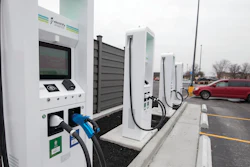 Electrify America, an electric car charger producer, has opened a charging station Wednesday, Jan. 16, 2019, in Paducah, Ky. German engineering company Siemens is making an investment in Electrify America, a Volkswagen division that includes a network of electric vehicle charging stations in North America. Electrify America said Tuesday, June 28, 2022, that Siemens is its first outside investor and will have a board seat. Siemens will contribute a low triple-digit million dollar amount, with media reports pegging it at more than $100 million.