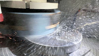 Machine shops prefer tidy operations and advanced surface grinders minimize the amount of material that must be removed to achieve very precise tolerances: incorporating shrouds, air misting and cooling filtration systems that contain the mess almost entirely.
