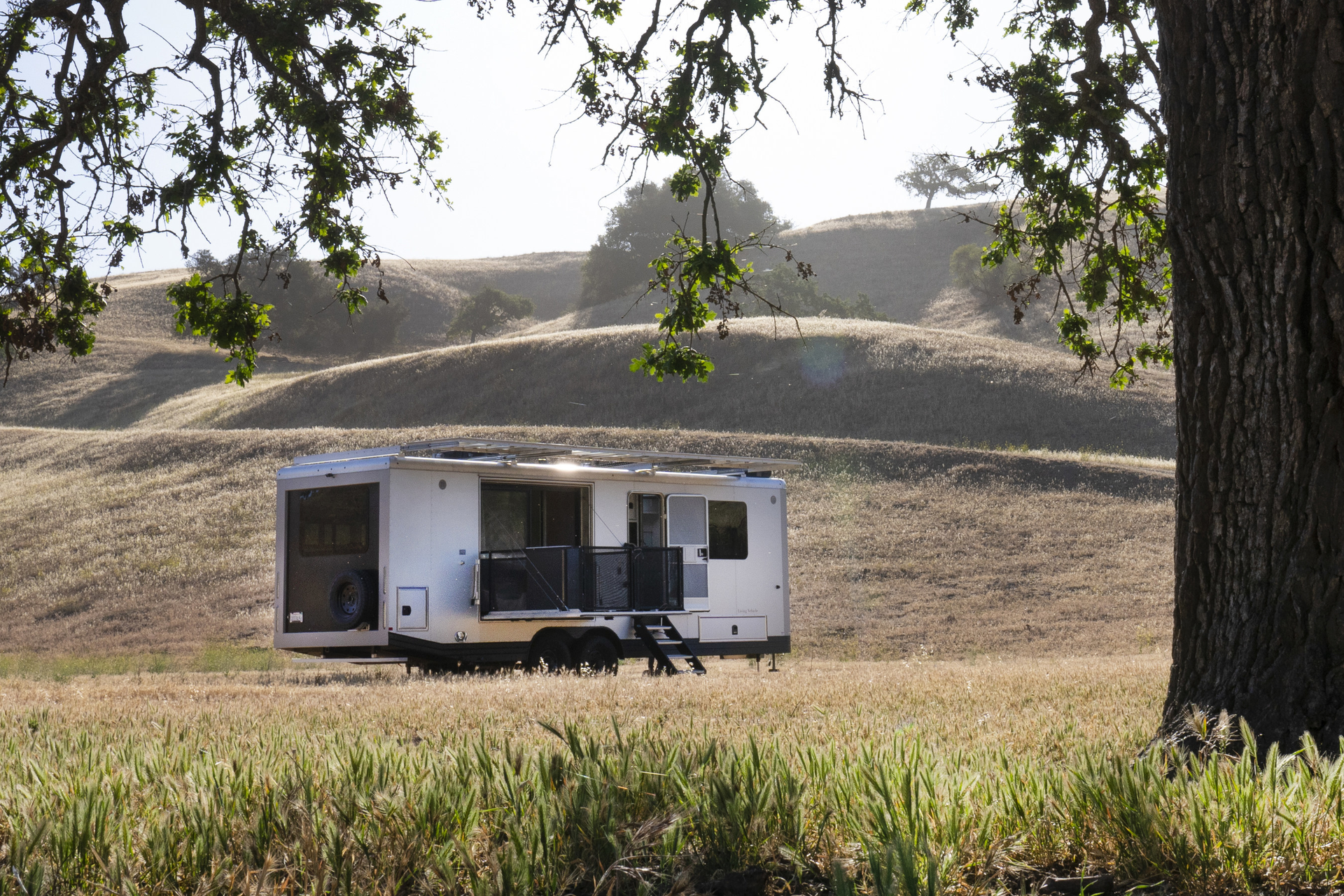 Living Vehicle's 2023 model also promises 'luxe furnishings, gourmet appliances, seemingly endless storage space and spa-like bathing.'