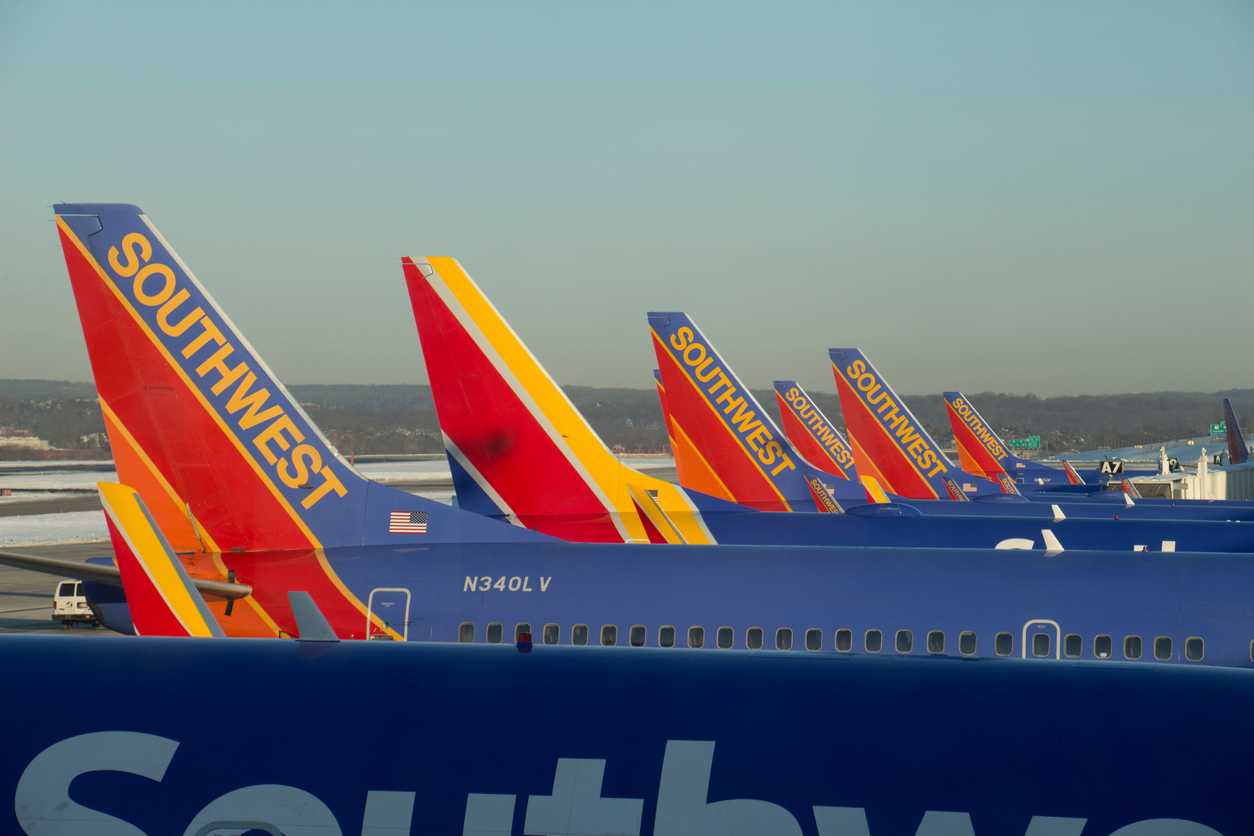 In 2021, Southwest set a near-term goal to maintain carbon neutrality to 2019 levels.