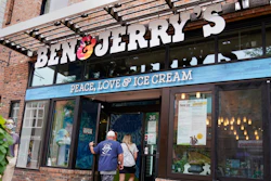 Ben & Jerry's Ice Cream shop, Burlington, Vt., July 20, 2021.