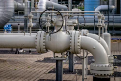 Pipes of the gas storage plant Reckrod are pictured near Eiterfeld, central Germany, Thursday, July 14, 2022, after the Nord Stream 1 pipeline was shut down due to maintenance.
