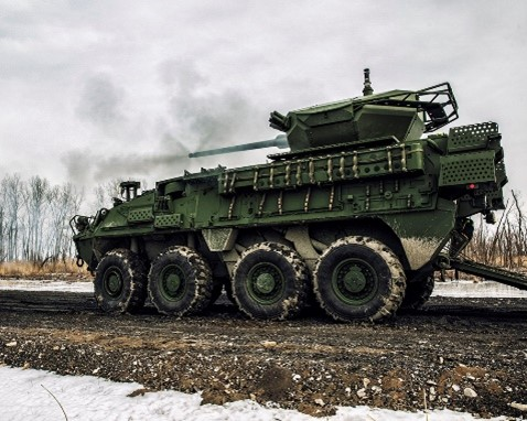 Oshkosh Defense will upgrade 95 additional Stryker Double-V Hull Infantry Carrier Vehicles (ICVVA1) with the 30 mm Medium Caliber Weapon System (MCWS).