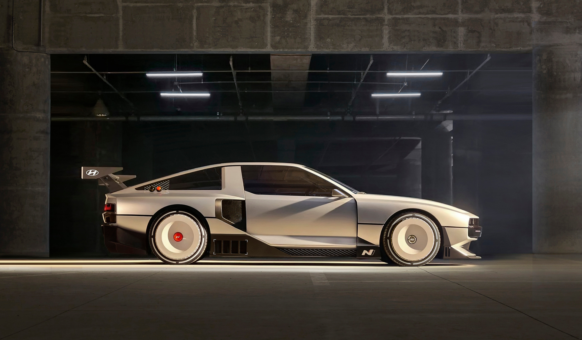 N Vision 74 is a high-performance hydrogen fuel cell hybrid model.