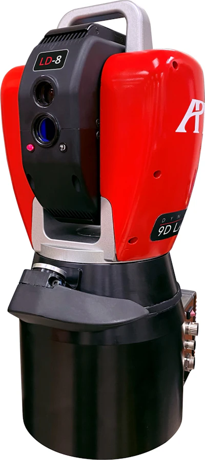 The DYNAMIC 9D LADAR captures both dimensional and surface geometries.