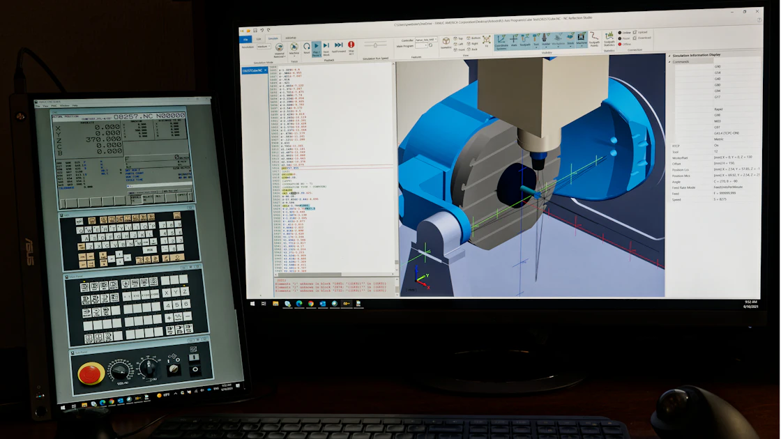 Fanuc Macro Simulator Fanuc to Debut Full Machining Simulation at IMTS 2022 | Manufacturing.net
