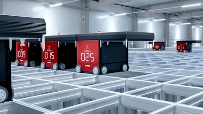 AutoStore is a cube-based robotic picking technology.