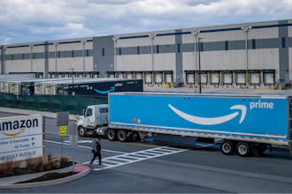 Amazon warehouse, Staten Island, N.Y., April 1, 2022.