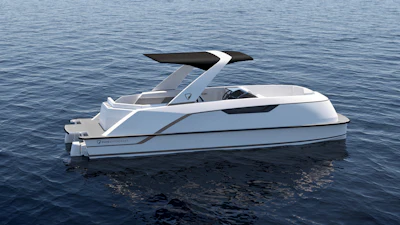 Pure Watercraft Electric Pontoon Boat Gm