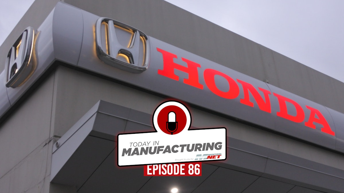 Honda Bonus Mishap; Foxconn's Minimal Workloads; Floppy Disk Industries | Today in Manufacturing Ep. 86
