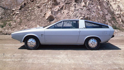 Large 53166 Hyundai Motorand Legendary Designer Giorgetto Giugiaro Collaborateto Rebuild Original1974 Pony Coupe Concept