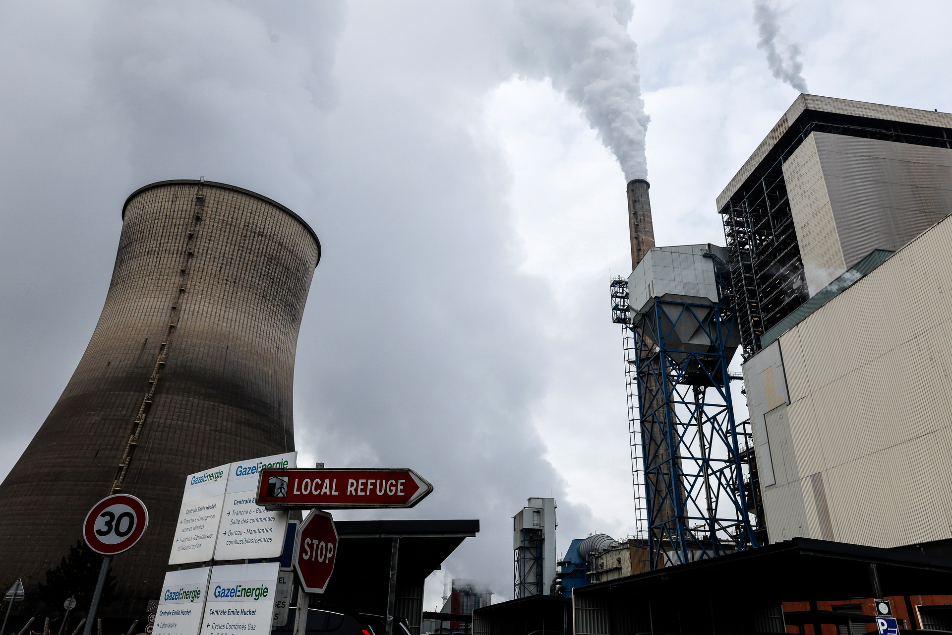 View of the coal-fired power station Tuesday, Nov. 29, 2022 in Saint-Avold, eastern France.