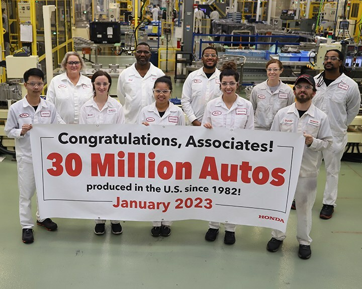 Honda 30 Million Autos