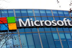The Microsoft logo is pictured outside the headquarters in Paris, Jan. 8, 2021. A group of video game testers is forming Microsoft's first labor union in the U.S. and the largest in the video game industry. Communications Workers of America said Tuesday, Jan. 3, 2023, that about 300 quality assurance workers at Microsoft video game subsidiary ZeniMax Studios have voted to join the union.