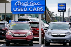 Used car are on display on a lot in Wexford, Pa., Thursday, Sept. 29, 2022. The Commerce Department releases its revised estimate of how the U.S. economy fared in the fourth quarter on Thursday, Feb. 23, 2023.