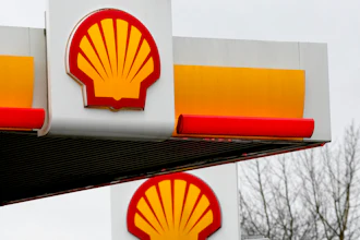 Signs at a shell petrol station in London, Thursday, Feb. 2, 2023. Global energy giant Shell says annual profits doubled to a record high last year as oil and gas prices soared after Russia's invasion of Ukraine. London-based Shell Plc on Thursday posted adjusted earnings of $39.9 billion for 2022 and $9.8 billion in the fourth quarter.