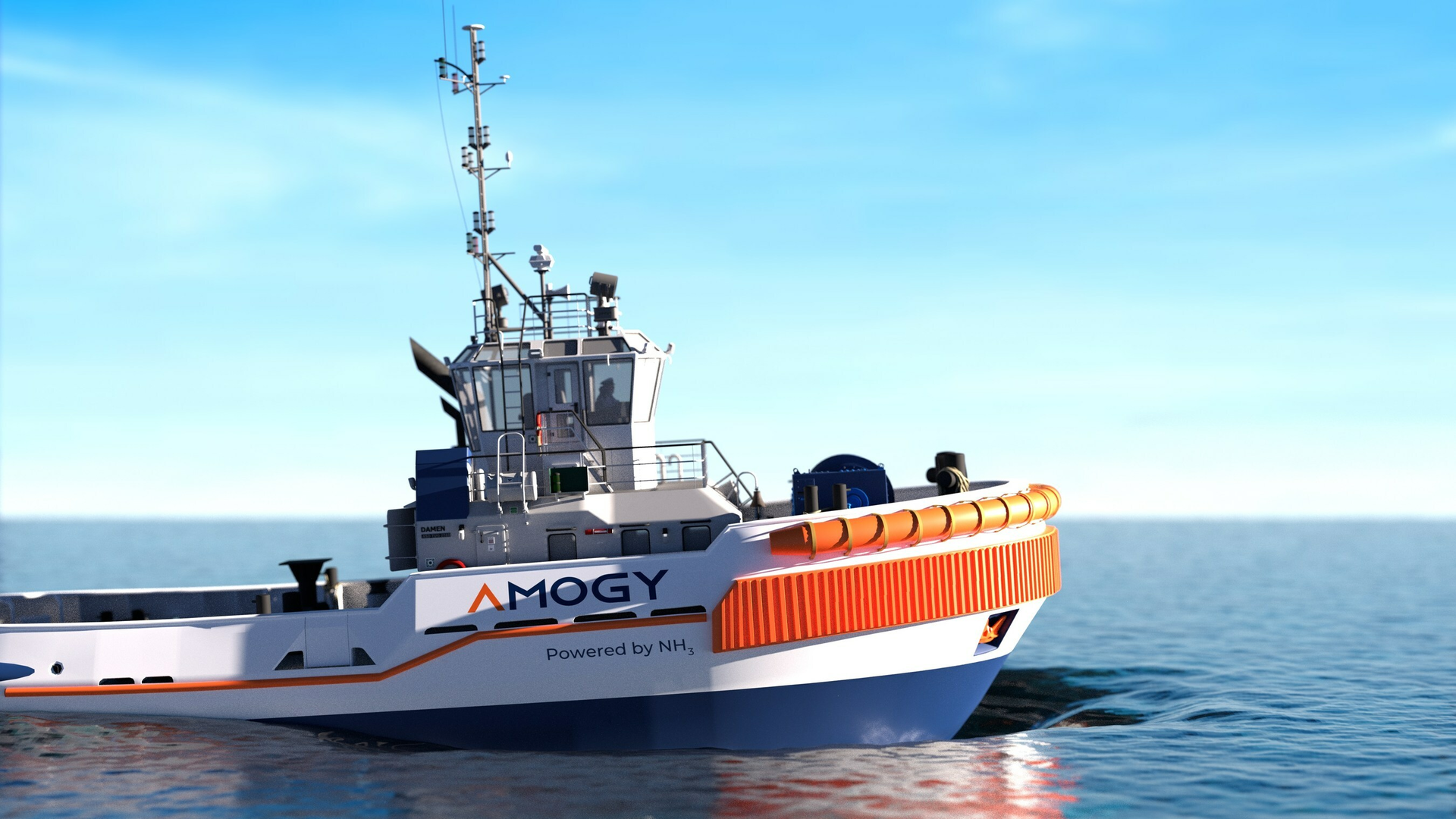 Amogy Ammonia Powered Tugboat