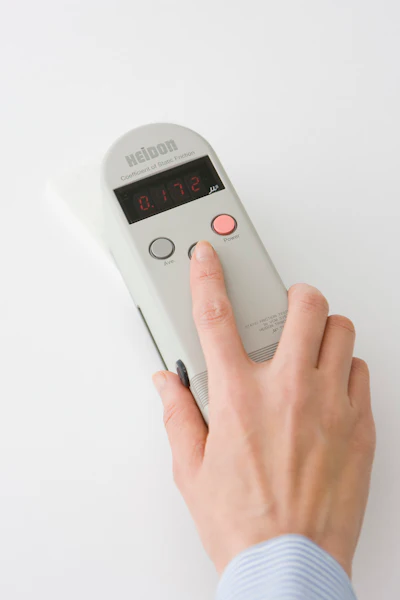 Portable, handheld friction testers have been developed that enable fast, lab quality, non-destructive testing by essentially anyone without specialized training.