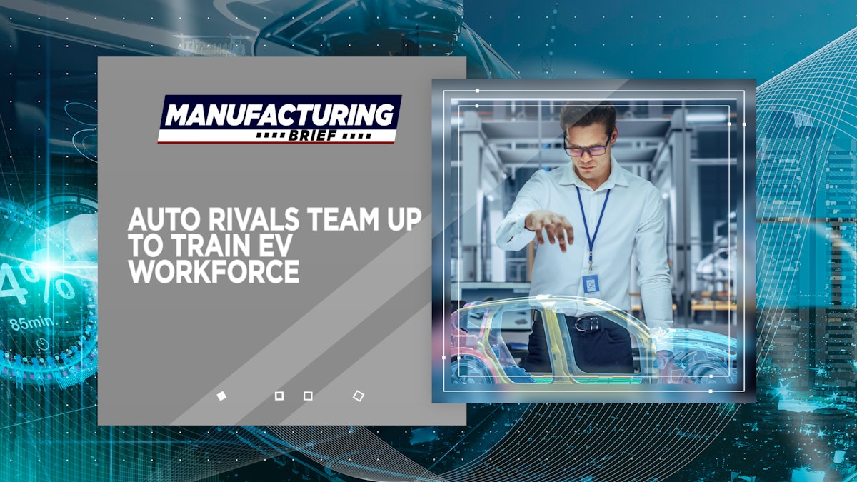Auto Rivals Team Up to Train EV Workforce