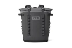 This photo provided by the Consumer Product Safety Commission shows YETI Hopper M20 Soft Backpack Cooler. U.S. product regulators said Thursday, March 9, 2023, that Yeti has recalled 1.9 million coolers and gear cases because magnets can come detached from them, posing a risk of serious injury or death.