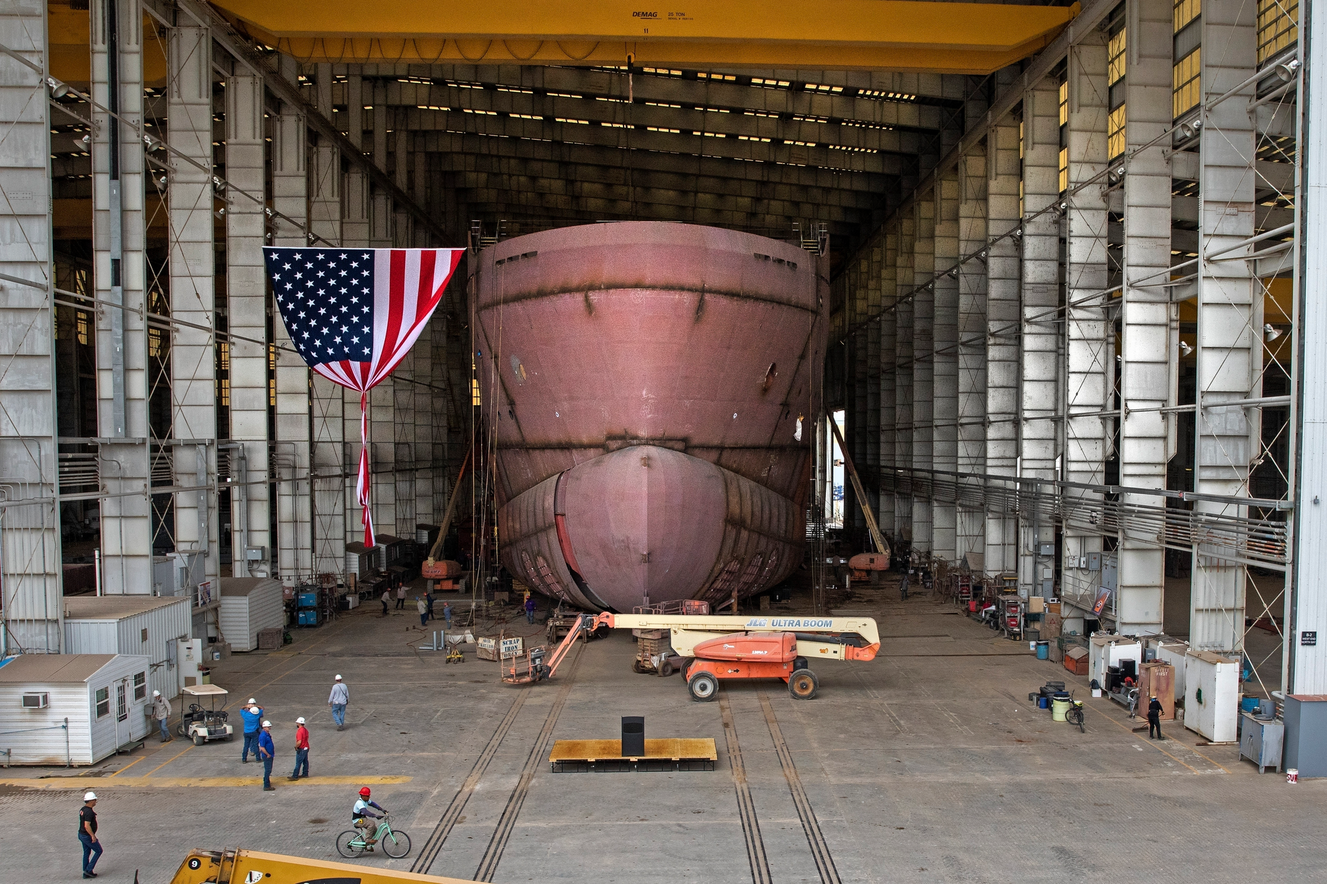 A Ship for Windpower Takes Shape in Louisiana Oil Country - Vimarsana News