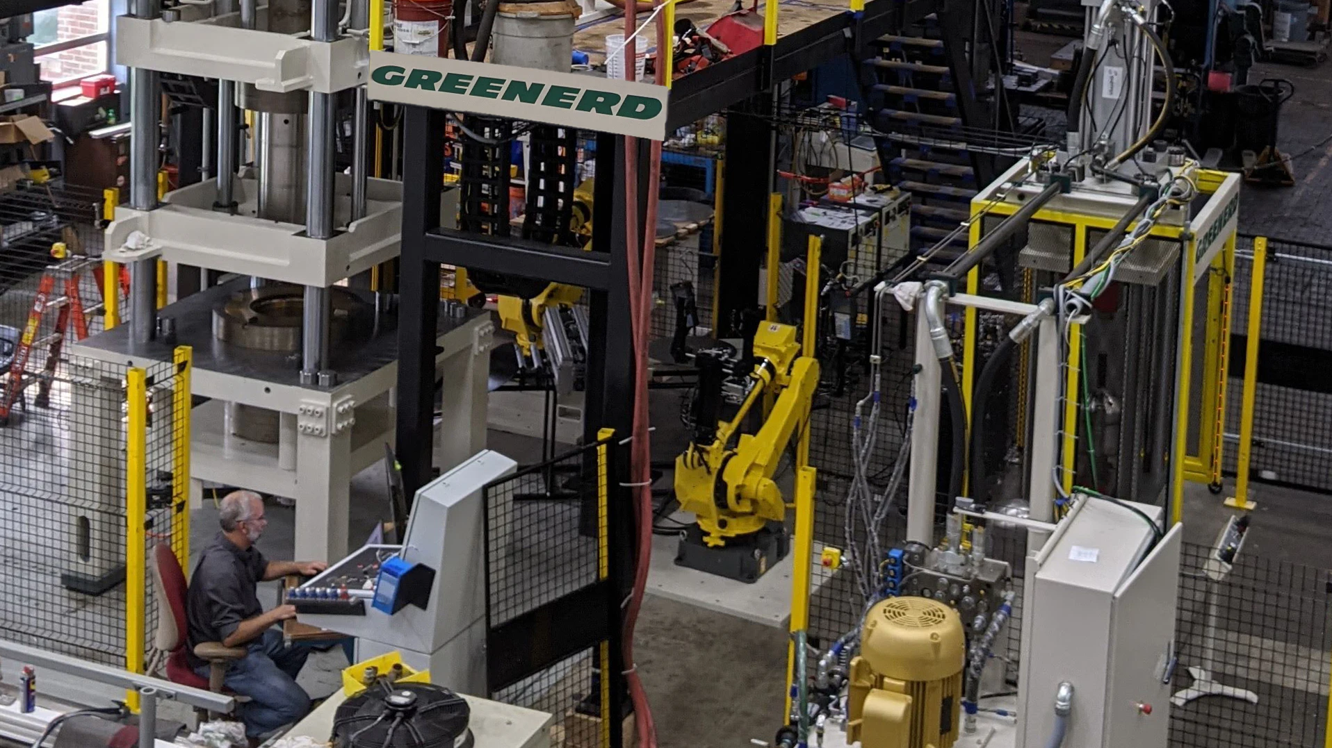 Greenerd Designs, Engineers New Two-Press Production Cell for Lights-Out Operations - Vimarsana News