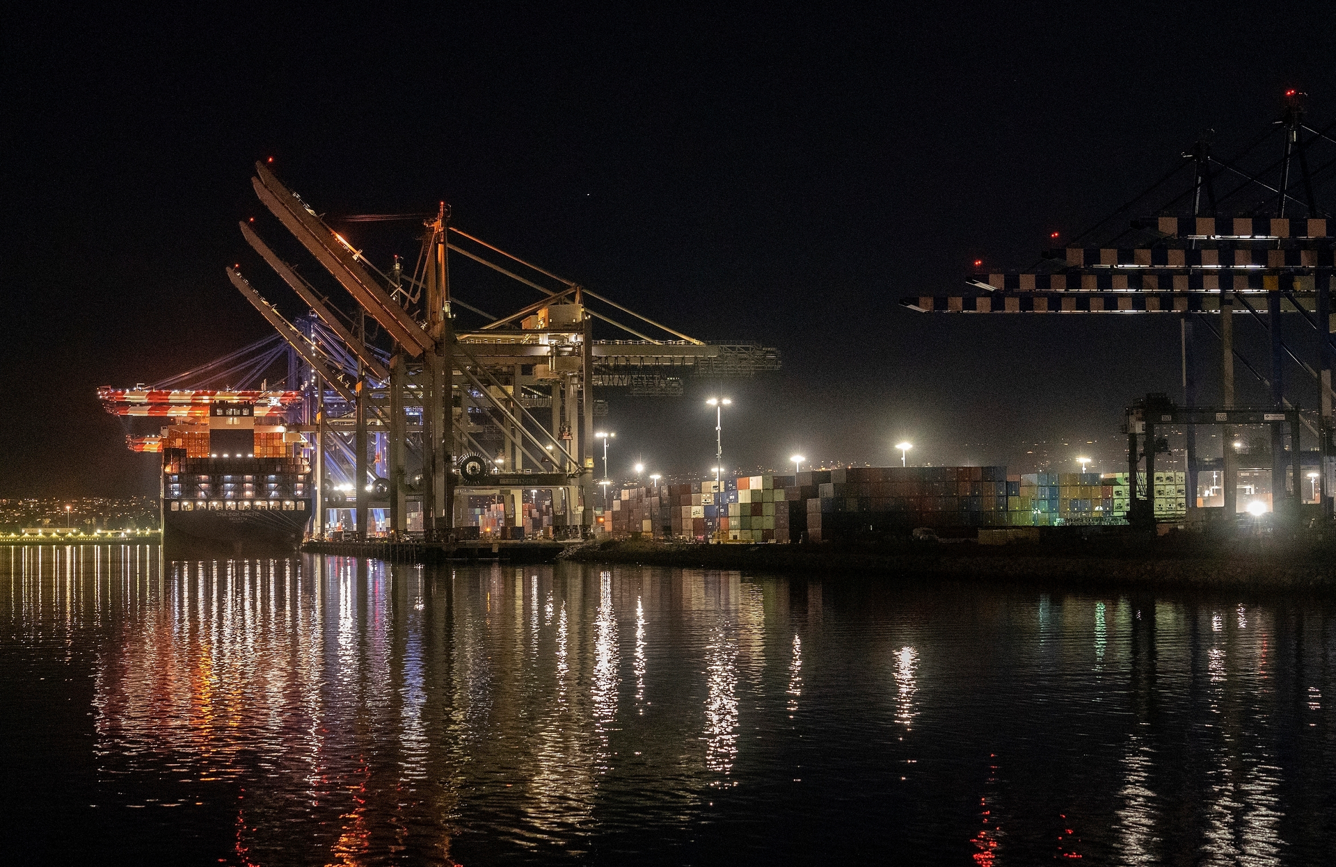 A ship is docked at the Port of Los Angeles on Nov. 21, 2022. A confidential document obtained by The Associated Press shows the International Chamber of Shipping advised its national branches in March that member companies should 'give careful consideration to the possible implications' before committing to a new plan to reduce maritime emissions.