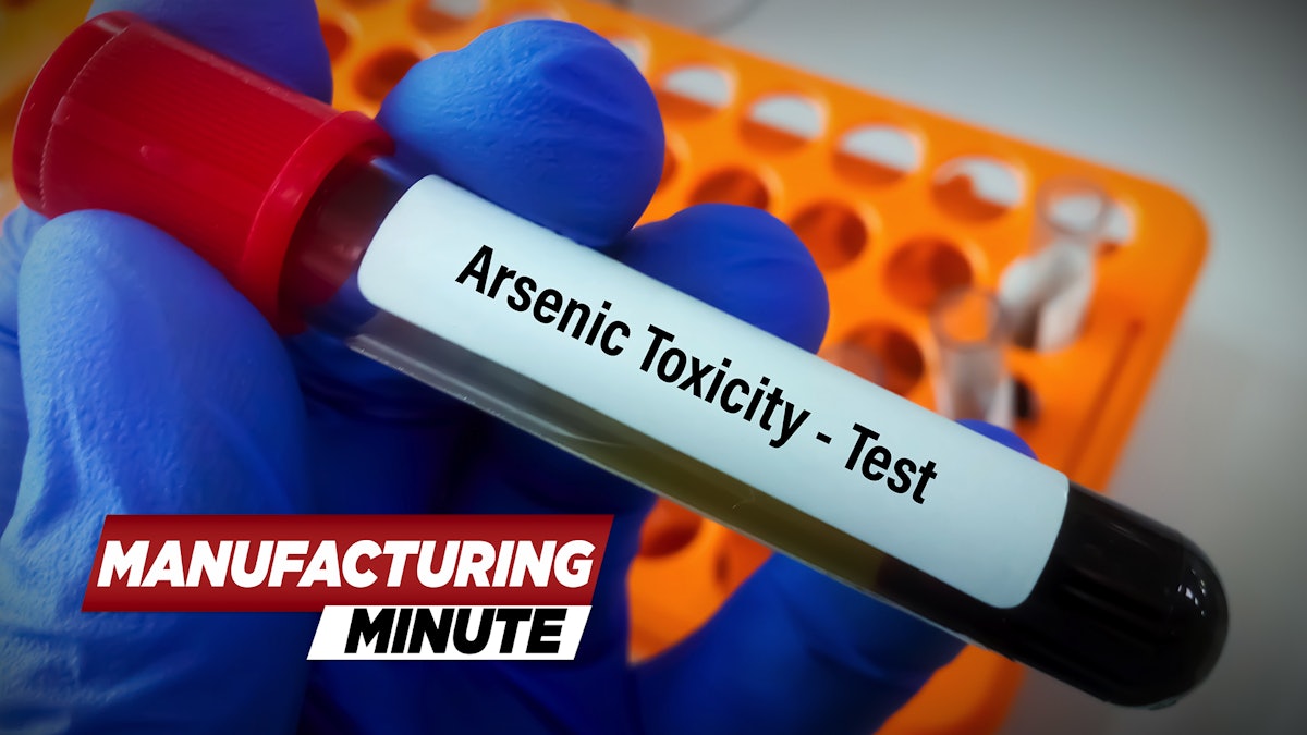 Factory Workers Exposed to 20 Times the Allowed Amounts of Arsenic