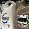 Containers of Roundup sit on a store shelf on Feb. 24, 2019, in San Francisco. Two companies that sell top brands of household weedkiller will pay nearly $7 million for allegedly making false and misleading claims regarding the safety of their products as part of a settlement with the New York Attorney General's office on Thursday, June 15, 2023.