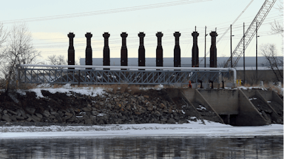 The Northwestern Energy's Laurel Generating Station, a natural gas-fired power plant, is seen under construction near Laurel, Mont., on March 10, 2016.